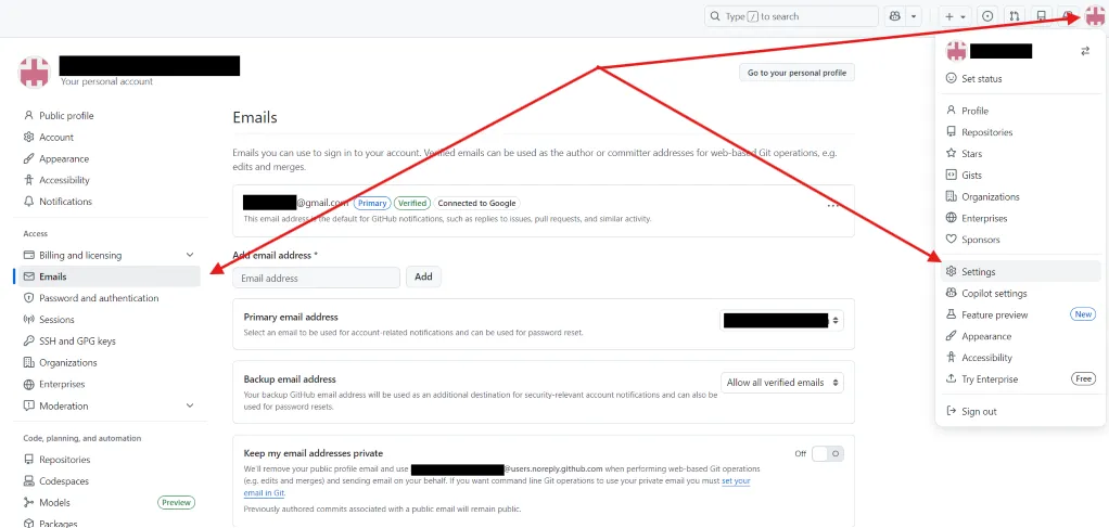 GitHub 注册教程：修改 email 低至