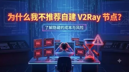 为什么我不推荐自建 V2Ray 节点
